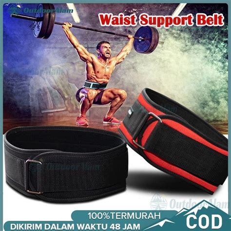 Jual Premium Waist Support Belt Sabuk Gym Fitness Bodybuilding