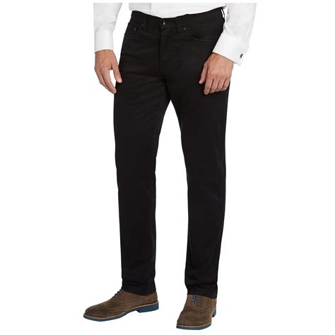 Kirkland Signature Mens 5 Pocket Brushed Cotton Twill Pants Black