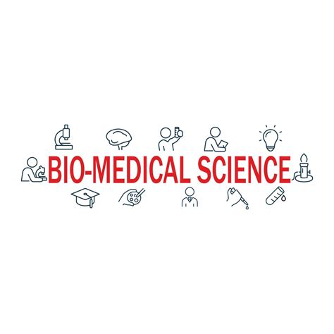 Biomedical Science Icons Vector Design 7066193 Vector Art At Vecteezy