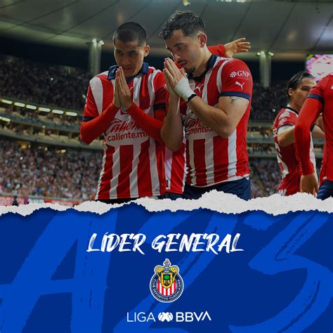 Liga BBVA MX on Twitter El Líder General Paso perfecto de Chivas