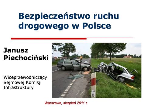 PPT Bezpieczenstwo Ruchu Drogowego W Polsce PowerPoint Presentation