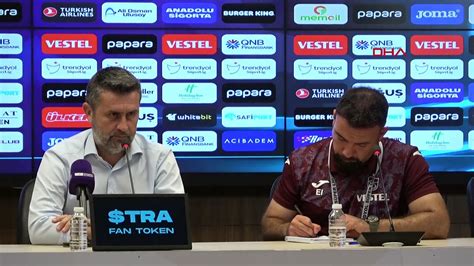 Trabzonspor Teknik Direktörü Nenad Bjelica Mağlibiyeti hak ettik