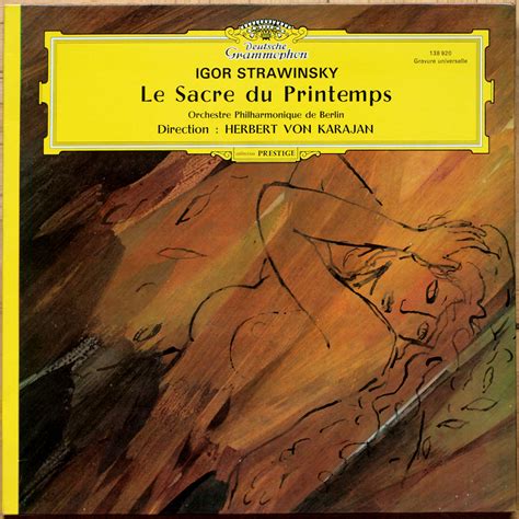 Stravinsky Strawinsky Le Sacre Du Printemps The Rite Of Spring