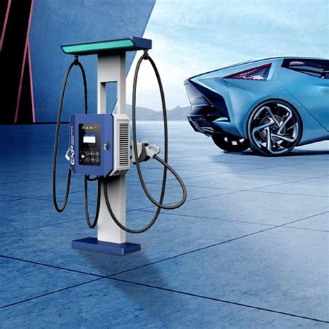 Pedestal Ev Charger Dc Kw Ac Kw All In One Electric Vehicle