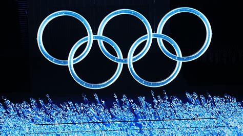 A Look At The Winter Olympics Opening Ceremony Olympic Rings Nbc 6