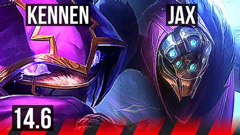 Kennen Vs Jax Top 69 Winrate 12 2 8 Godlike Kr Grandmaster