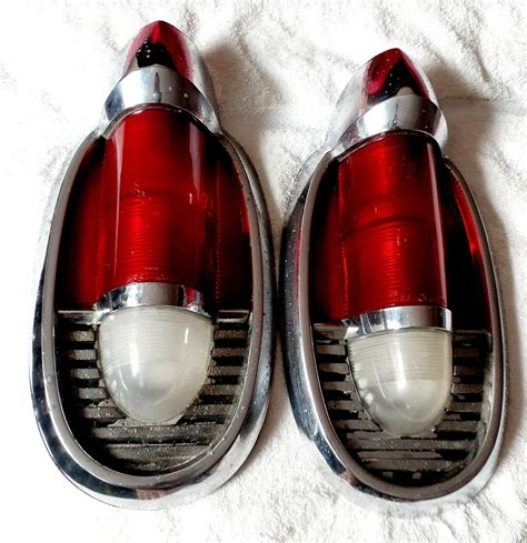 Mercury Tail Lights Assembly Housing Pair Genuine Fomoco Mrsr