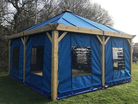 Canvas Gazebos For Schools And Nurseries Peak Playgrounds Ltd