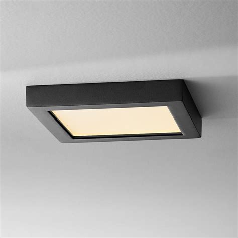 Oxygen Lighting Altair Led Inch Black Flush Mount Ceiling