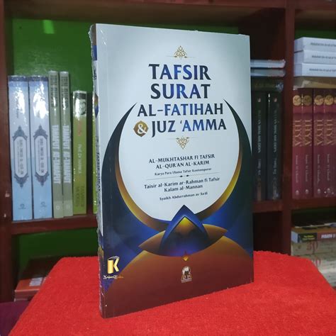 Jual Buku Tafsir Surat Al Fatihah And Juz Amma Shopee Indonesia