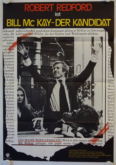 The Candidate original release german movie poster