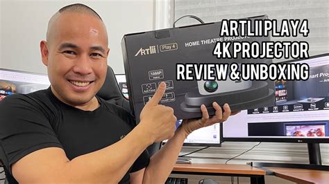 Artlii Play Smart Projector With G Wifi And Bluetooth K Projector