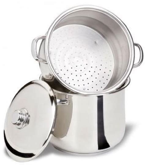 Couscous Pan Rvs Inox Liter Met Stoommand Cm Bol