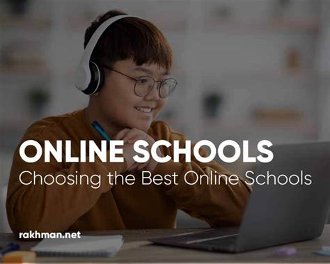 Choosing The Best Online Schools