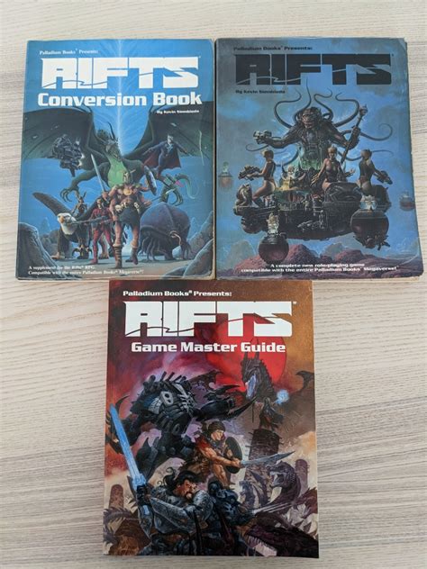 Palladium Rifts Rpg Game Master Guide Conversion Book Hobbies Toys