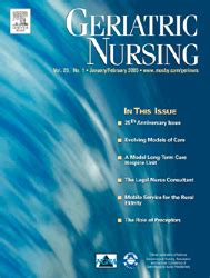 Geriatric Nursing Journal | Gerontological Advanced Practice Nurses ...