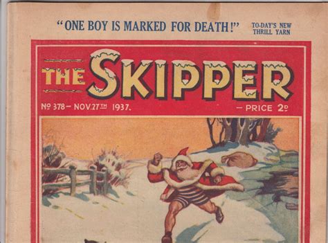 Blimey The Blog Of British Comics Christmas 1937 The Skipper