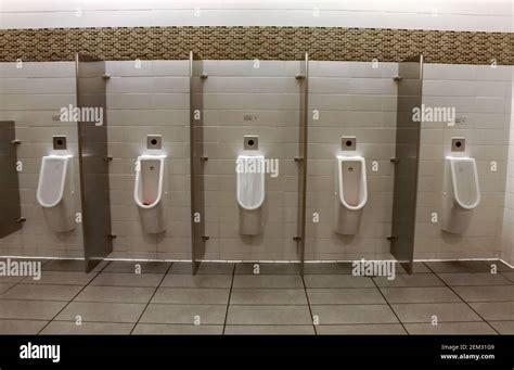 A General View The Mens Urinals At Hamad International Airport Photo