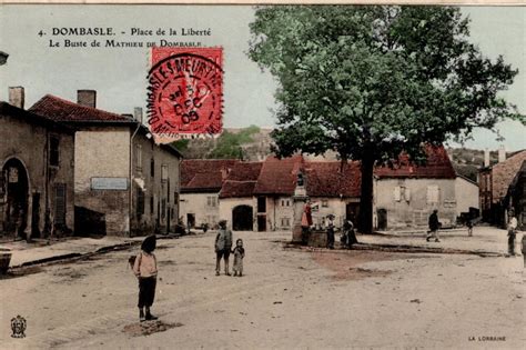 Dombasle sur Meurthe Place de la Liberté Carte postale ancienne et