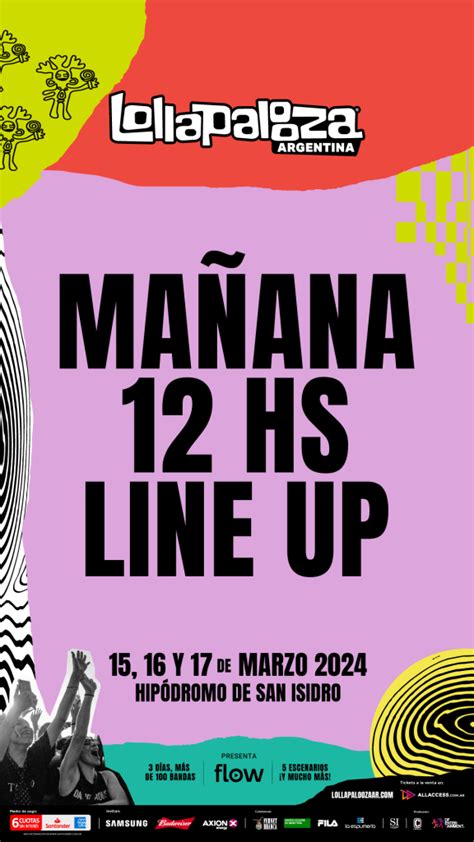 Urbana Play Anuncia ¡mañana Se Conocerá El Line Up De Lollapalooza 2024 Urbana Play 1043