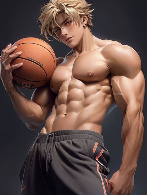 Cool Anime Guys Handsome Anime Guys Asian Muscle Men Shirtless Anime