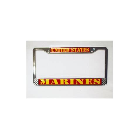 Muzemerch United States Marines Corps License Plate Frame