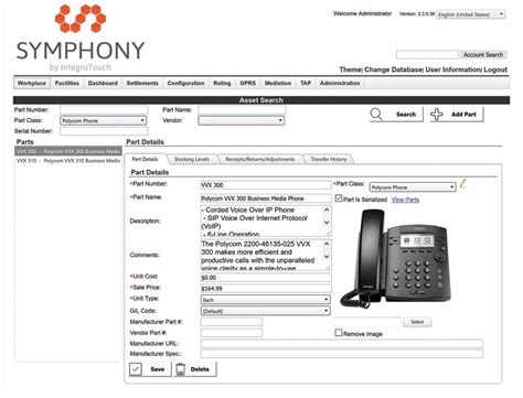 Telecom Asset Tracking And Order Management Software Symphony