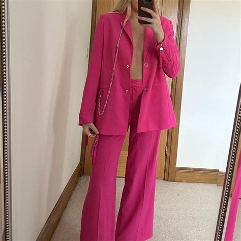 Hot Pink Collusion Suit Big Fat Bad Bitch Barbie Depop