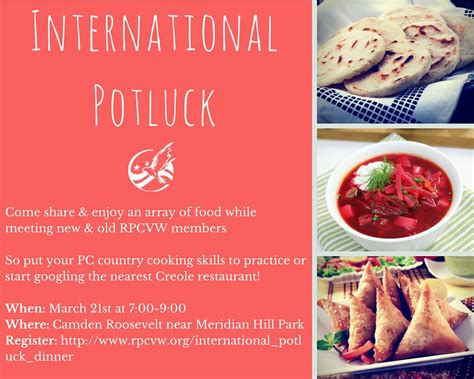 International Potluck Dinner