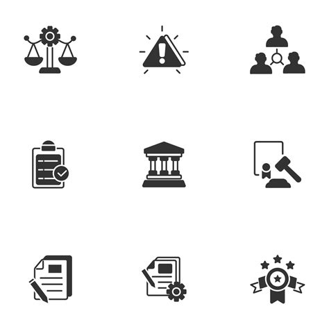 Compliance Icons Set Compliance Pack Symbol Vector Elements For Infographic Web 11467441