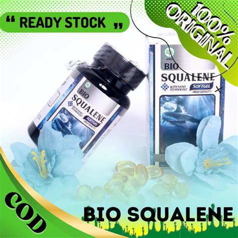 Jual Original Bio Squalene Minyak Hati Ikan Hiu Asli Omega Tiga