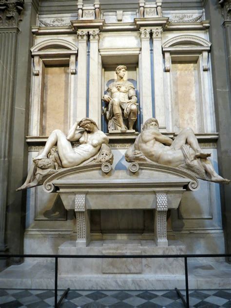 Tomb Of Giuliano Di Lorenzo De Medici With Night And Day Flickr