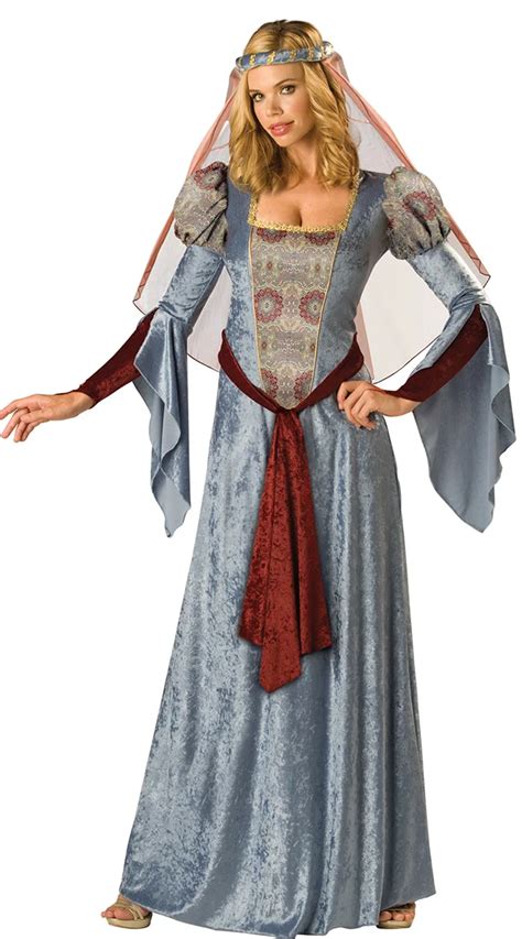 2016 Woemens Sexy Adult Medieval Maid Marian Costume Halloween