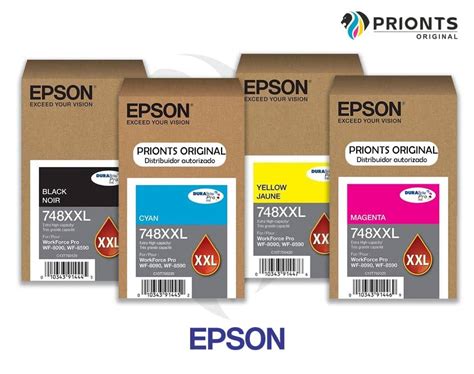 Cartucho Tinta Epson 748XXL T748XXL220 AL Cian Para Imp WF6590 WF6090