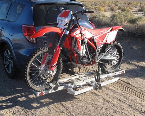 Harbor Freight Haul Master Motorcycle Carrier Dirt Bike Test