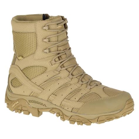 Mens Merrell 8 Moab 2 Tactical Side Zip Waterproof Boots Tactical