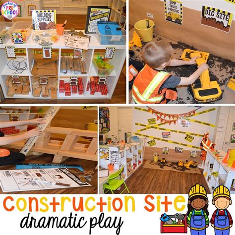 Construction Themed Activities And Centers For Little Learners Pocket