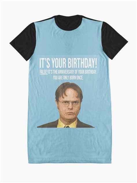 The Office Dwight Schrute Birthday Card The Office Us Birthday