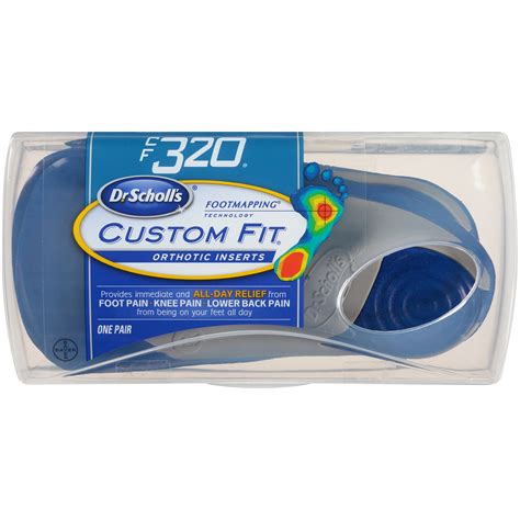 Dr Scholl S Custom Fit Orthotic Inserts Cf One Pair Fsastore