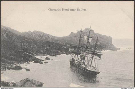 Gurnards Head Near St Ives Cornwall C 1910s Williams Postcard For