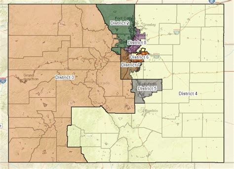 colorado new congressional districts map - Leola Whitlow