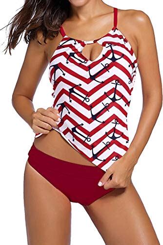 Zgnb Triangel Bikini Damen Women S Classic Sexy Tankini Hohe Hose