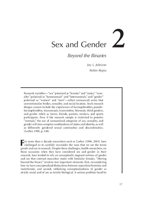 Doc Sex Gender And The Media From Sex Roles To Social Construction