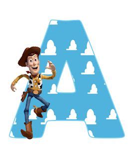 Abecedario y números Woody en 2024 Imprimibles toy story Kits