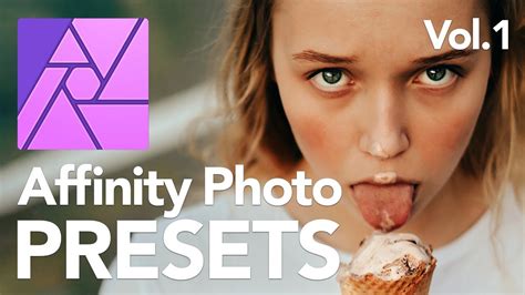 Affinity Photo PRESETS BEST PRESETS LUTS MACROS FOR AFFINITY