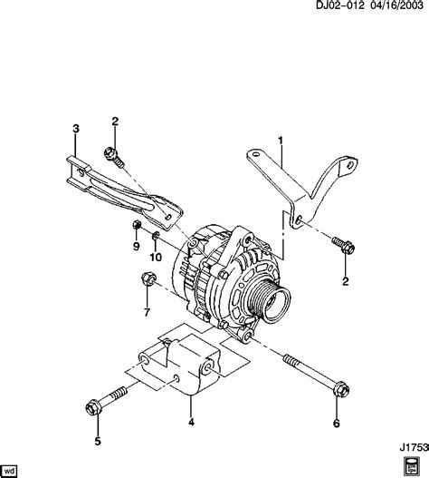 Optra Canada Generator Mounting Chevrolet Epc Online Nemiga