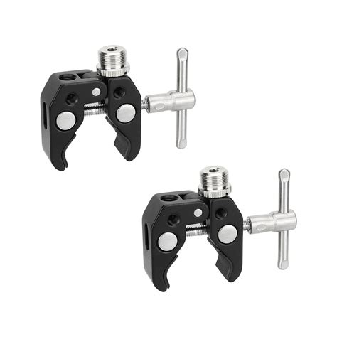 Camvate Super Crab Clamp With Thread Adapter For Microphones