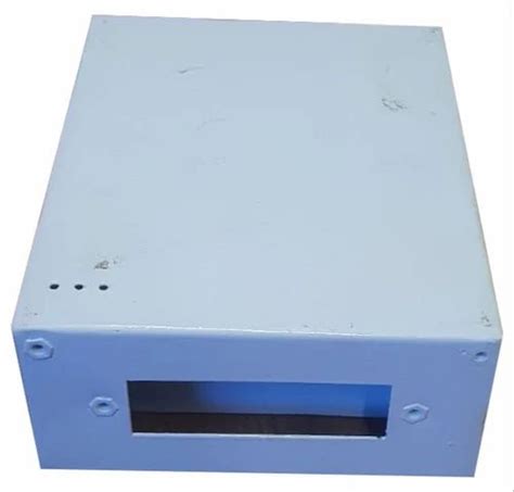 Off White And Blue Rectangular Mild Steel Modular Box Grade En 10219 At Rs 250piece In Noida