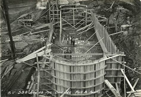 The Bloor Viaduct During Construction Through Amazing Photos Vintage