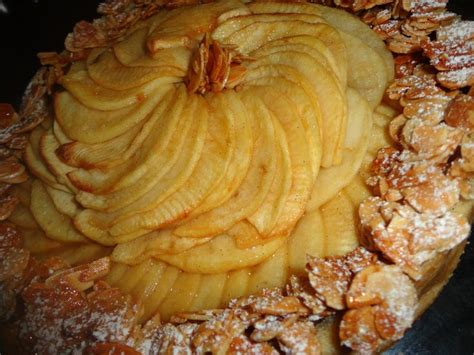 tarte 1000 feuilles aux pommes amandes effilées grillées Amandes